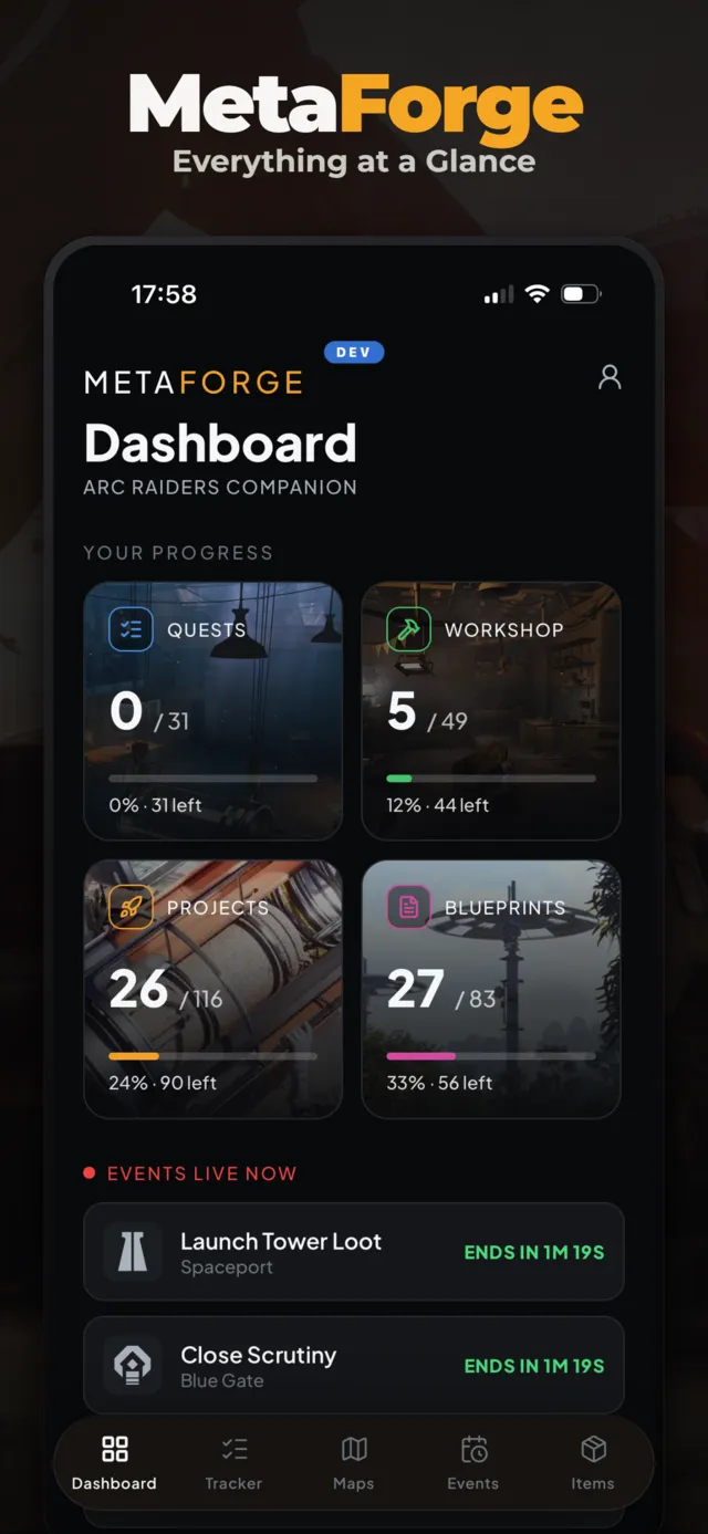 ARC Raiders companion app