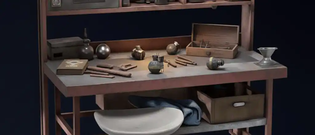 Explosives Station