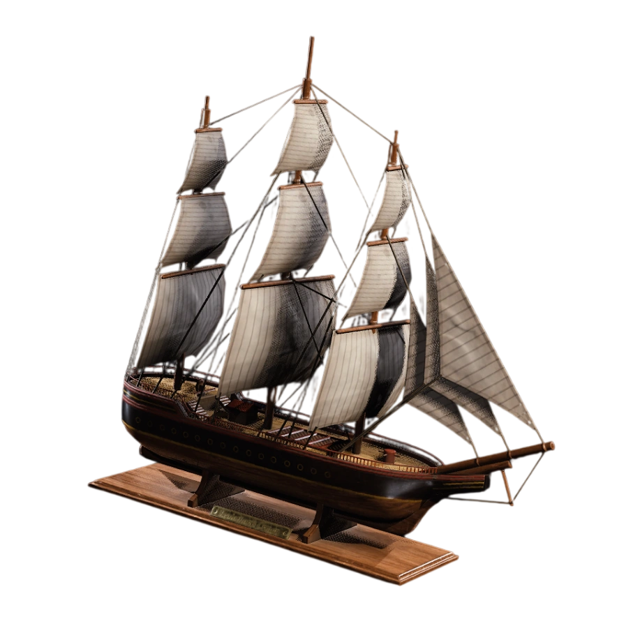 "Leviathan's Crown" Ship Model