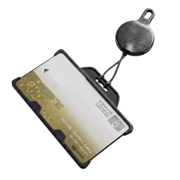 Riven Tides Classifed Records Keycard