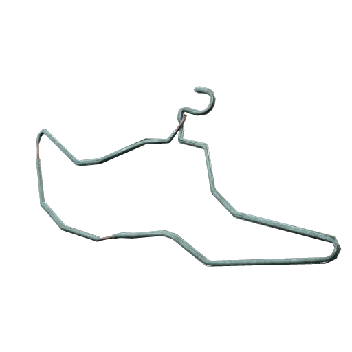 Bent Clothes Hanger