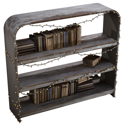 Ornate Den Shelf Design