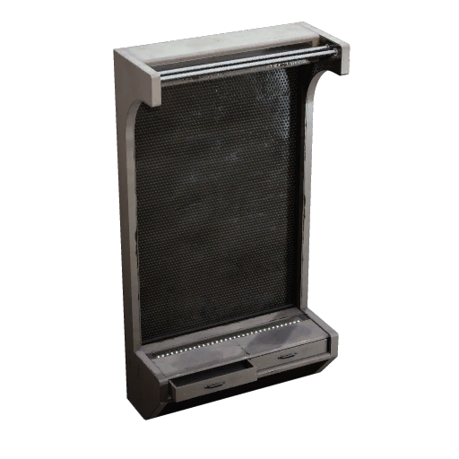 Polished Weapon Rack Design