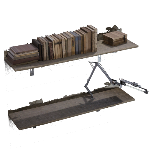 Polished Den Shelf Design