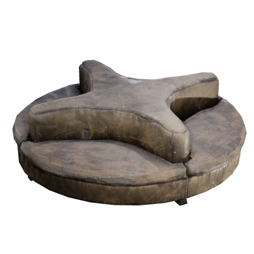 Polished Round Sofa Design
