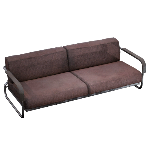 Red Study Sofa Design