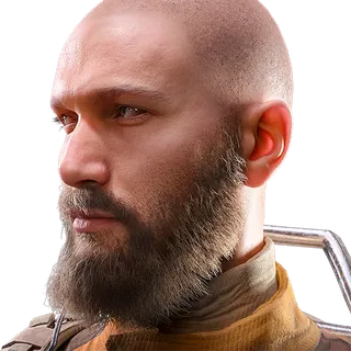 Full Beard Facial Hair