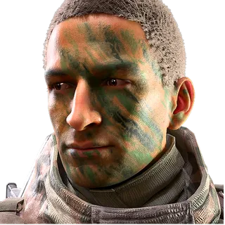 Military Paint Face Style