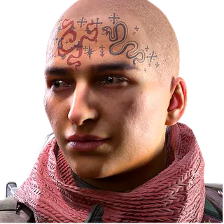 Snake Tattoo Face Style
