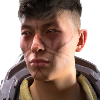 Tribal Face Paint Face Style
