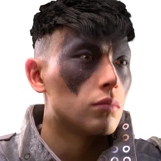 Tribal Sheep Face Face Style