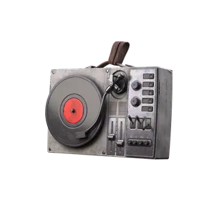 Record Player Backpack Attachment