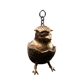 Baby Chick Pendant Backpack Charm