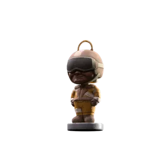 Bobblehead Backpack Charm