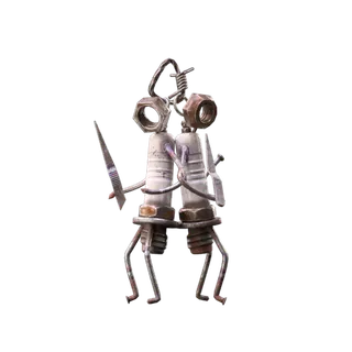 Bonded Bolts Backpack Charm