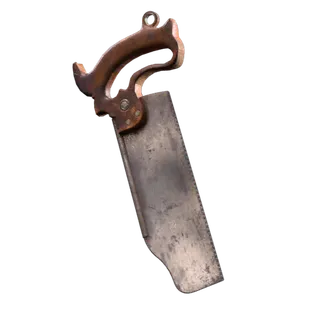 Bone Saw Backpack Charm