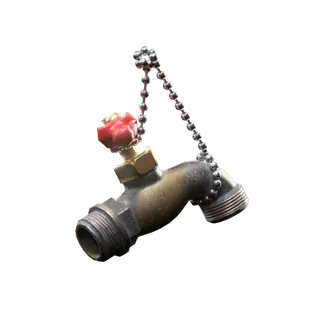 Brass Faucet Backpack Charm