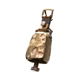 Cowbell Backpack Charm