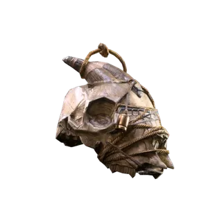 Deer Skull Backpack Charm