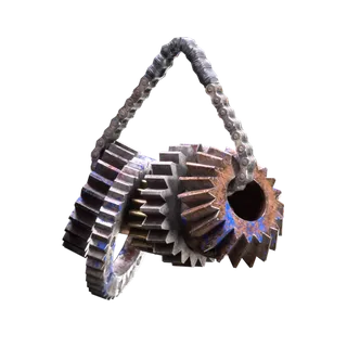 Gear String Backpack Charm