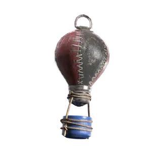 Hot Air Balloon Backpack Charm