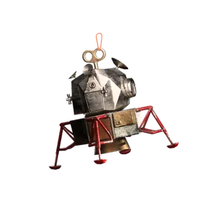 Moon Lander Backpack Charm