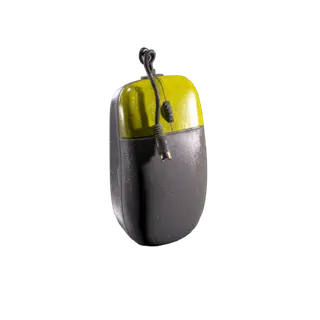 Mouse - Black Yellow Backpack Charm