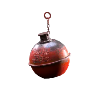 Road Flare Backpack Charm