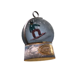 Snowglobe Backpack Charm