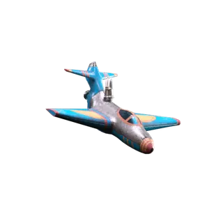 Toy Plane Backpack Charm