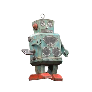 Toy Robot Backpack Charm