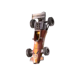Vintage Toy Car Backpack Charm