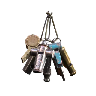 Whistle Bundle Backpack Charm