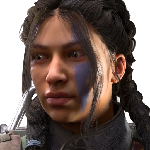 Blue Eye Stripe Face Style in ARC Raiders