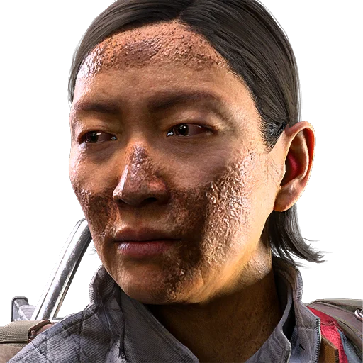 Dirt Spray Face Style in ARC Raiders