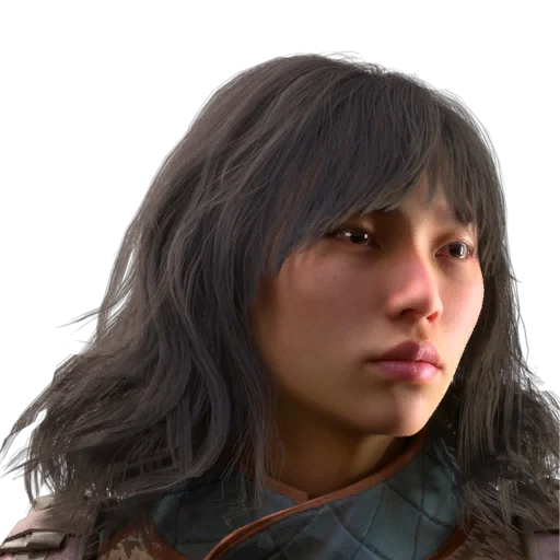 Long Bangs Hair in ARC Raiders