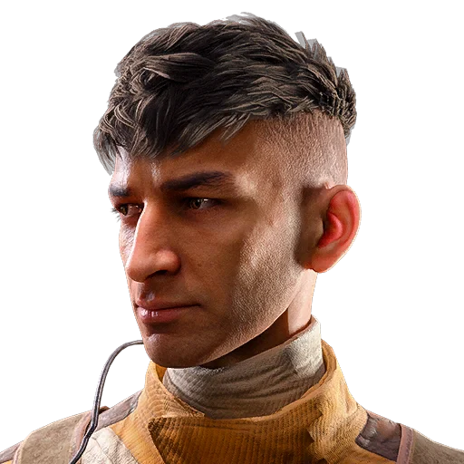 Middle Fade Hair in ARC Raiders