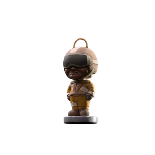 Bobblehead Backpack Charm in ARC Raiders