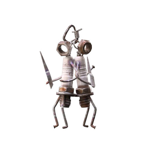 Bonded Bolts Backpack Charm in ARC Raiders