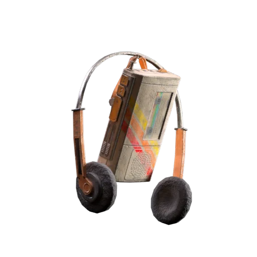 Cassette Player Backpack Charm in ARC Raiders