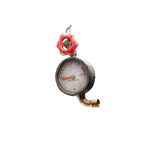 Pressure Gauge Backpack Charm in ARC Raiders