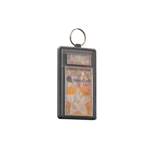 Soccer Finals Ticket Backpack Charm in ARC Raiders