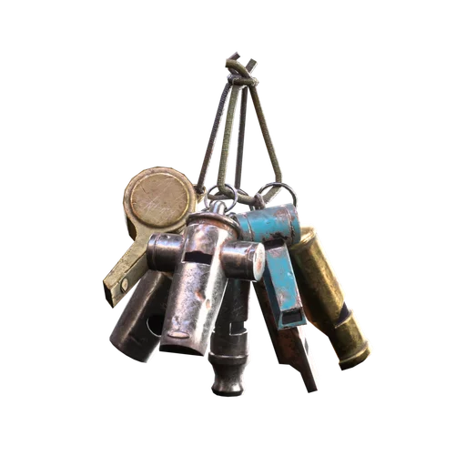 Whistle Bundle Backpack Charm in ARC Raiders