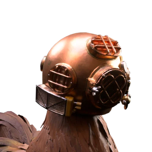 Diver Helmet Scrappy Outfit in ARC Raiders