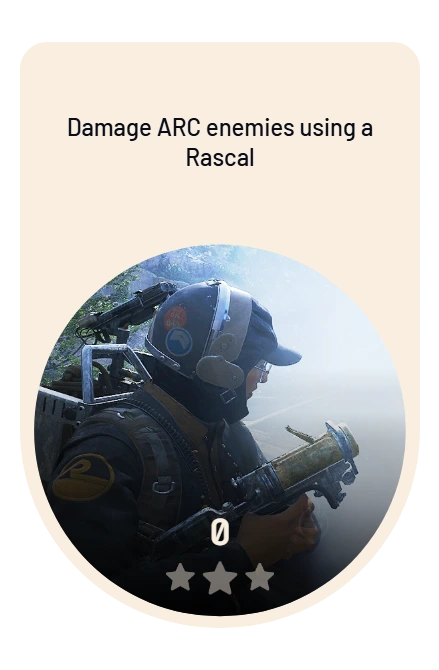 Damage ARC enemies using a Rascal