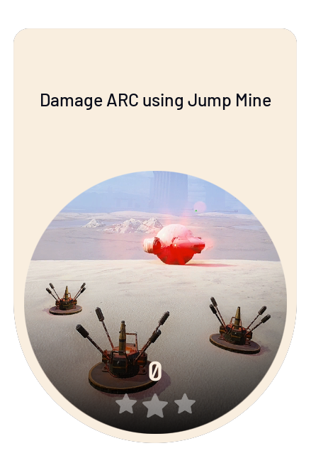 Damage ARC using Jump Mine