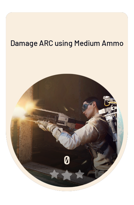Damage ARC using Medium Ammo