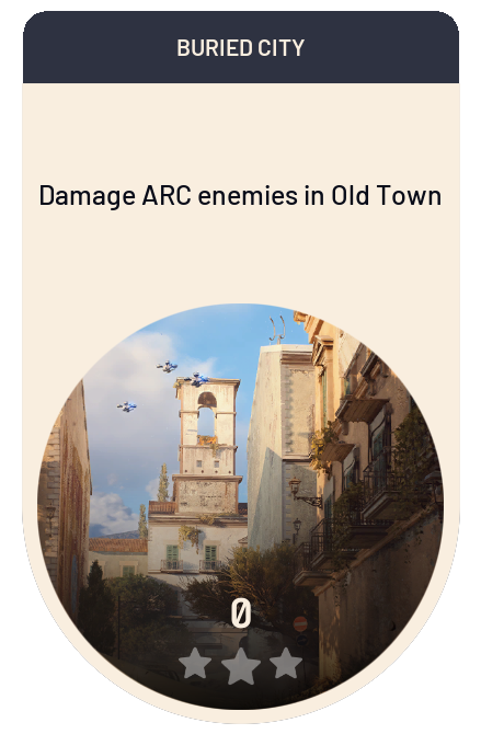 Damage ARC enemies in Old Town