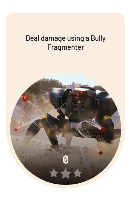 Deal damage using a Bully Fragmenter