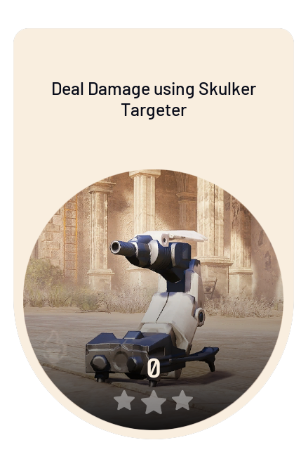 Deal Damage using Skulker Targeter